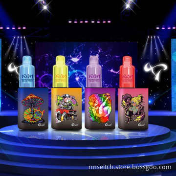 R&M Box Pro 6000 puffs disposable vape randm 6000 ibrstech vape
